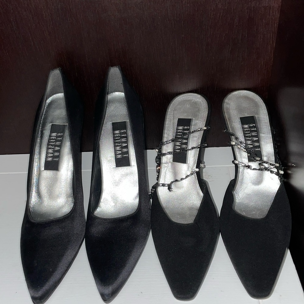 Classic Elegant Pointed Toe Pumps NEW & EUC by Stuart Weitzman Size 7